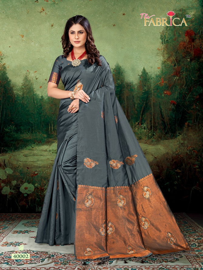 Sasha By The Fabrica Lichi Silk Designer Sarees Catalog